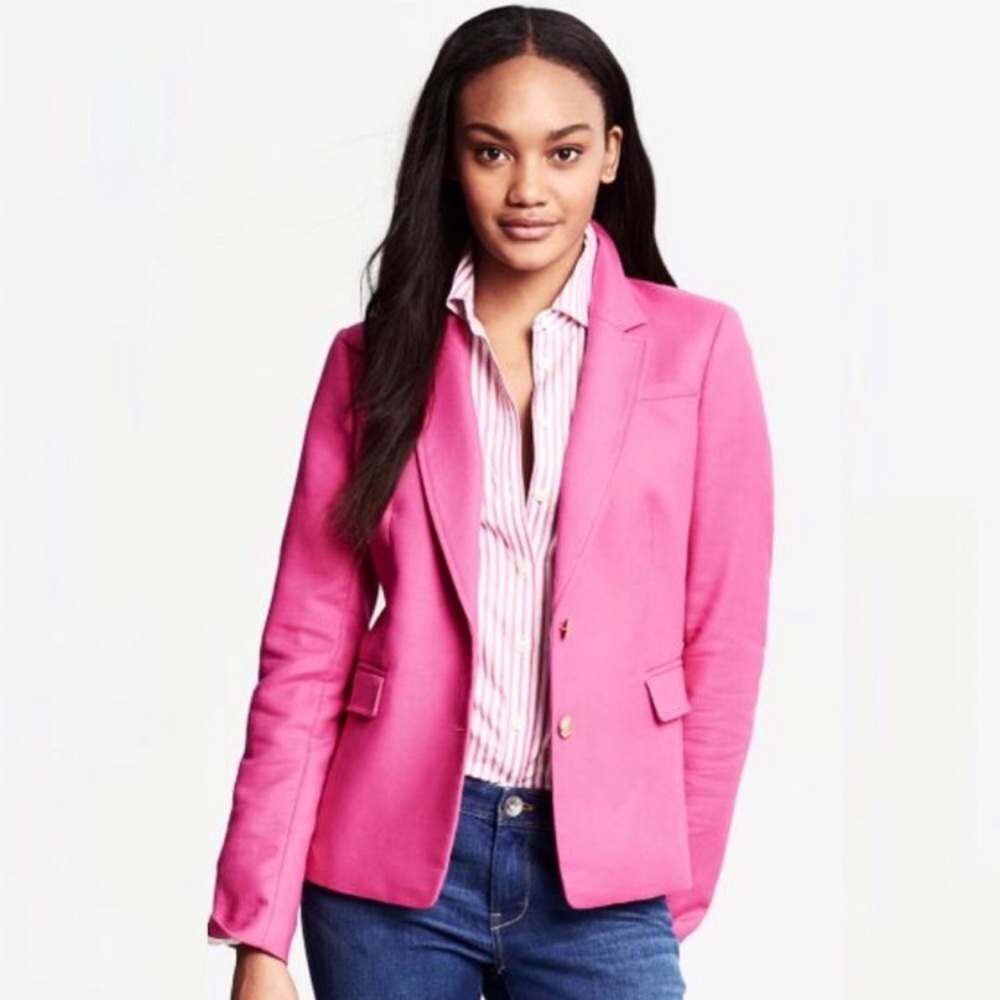 Banana Republic Pink Classic Blazer